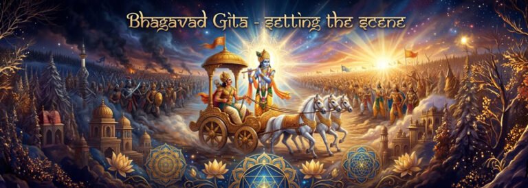 Bhagavad Gita: Setting the Scene - Complete Historical Context